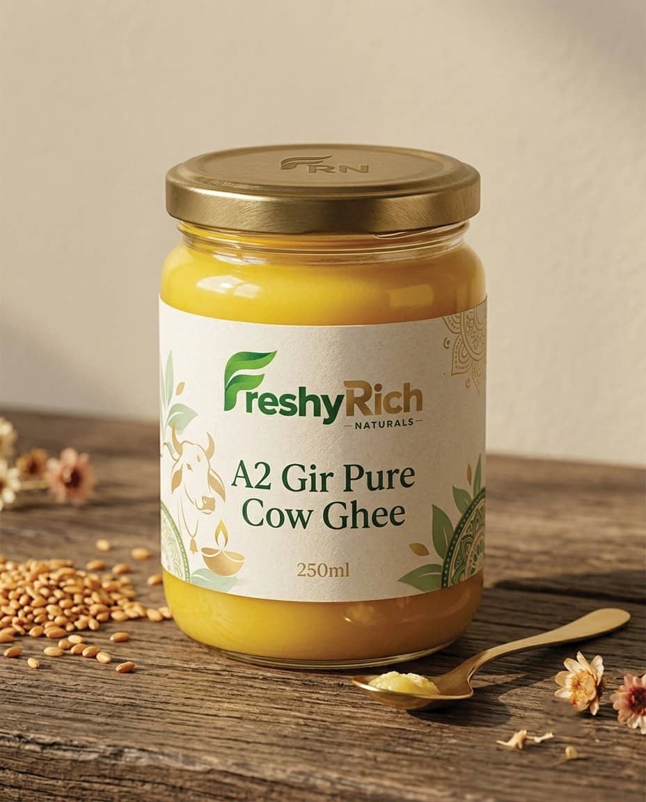 FreshyRich A2 Gir Pure Cow Ghee